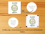Godparents proposal card with name