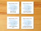 Funny 60th birthday card for him elegant blue gold watercolor