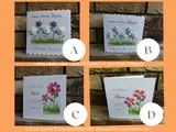 Handmade Floral Blooming Love Birthday Card for Mam