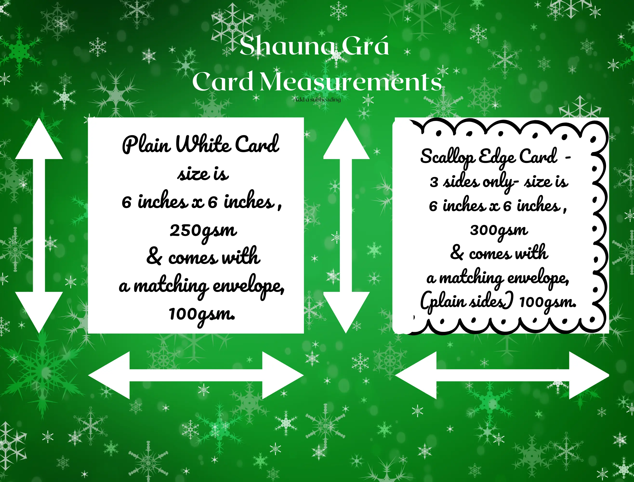 Irish language christmas cards pack of 10 nollaig shona duit