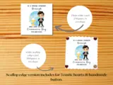 Custom handmade grandson first holy communion card catholic chalice