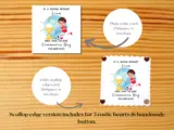 Customised first holy communion card brother catholic football