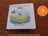 Mam Memorial Butterfly Keepsake Card Shauna Gra