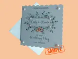 Custom made greeting card handmade