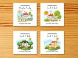 Handmade cards for new home family with kids ireland