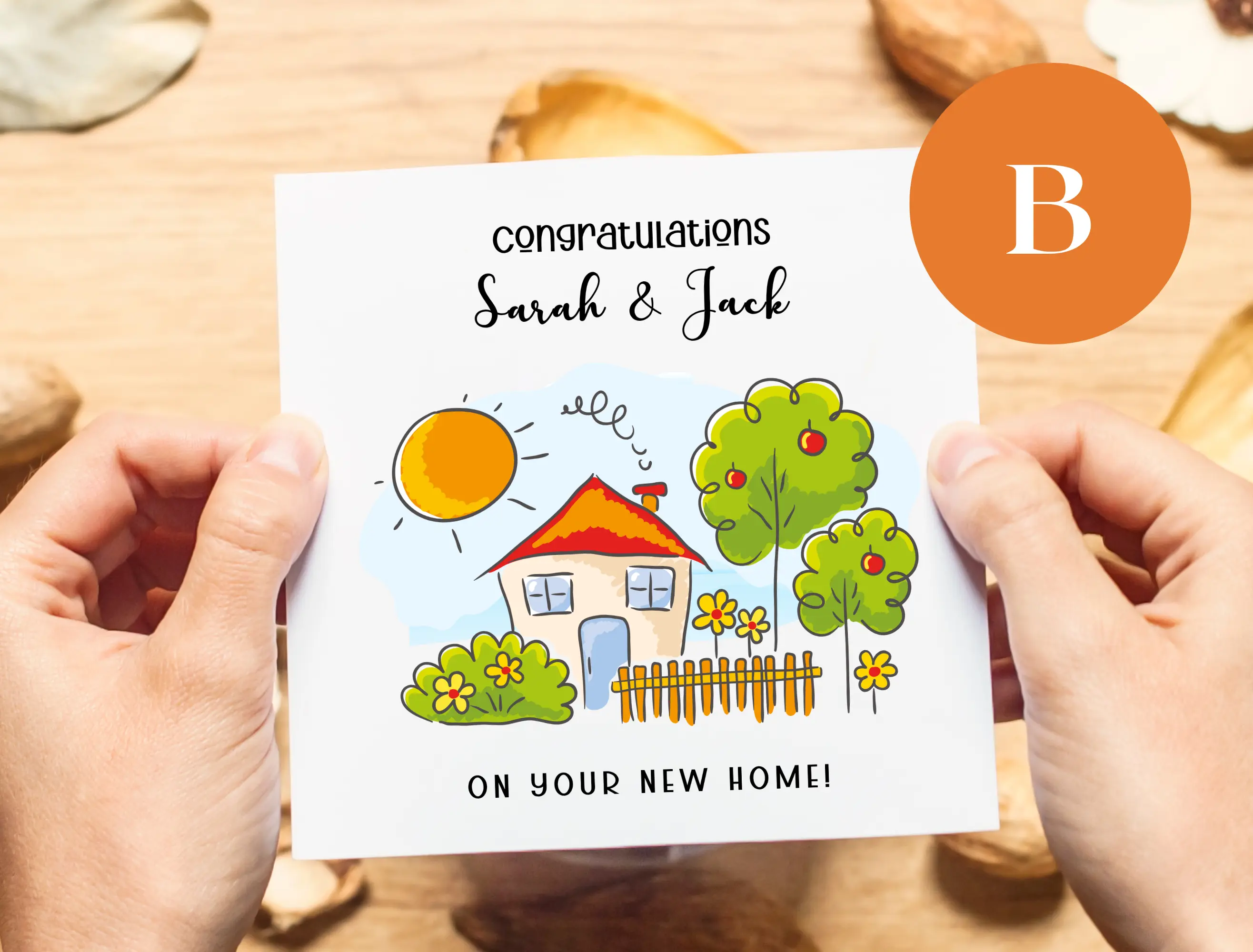 Handmade cards for new home family with kids ireland