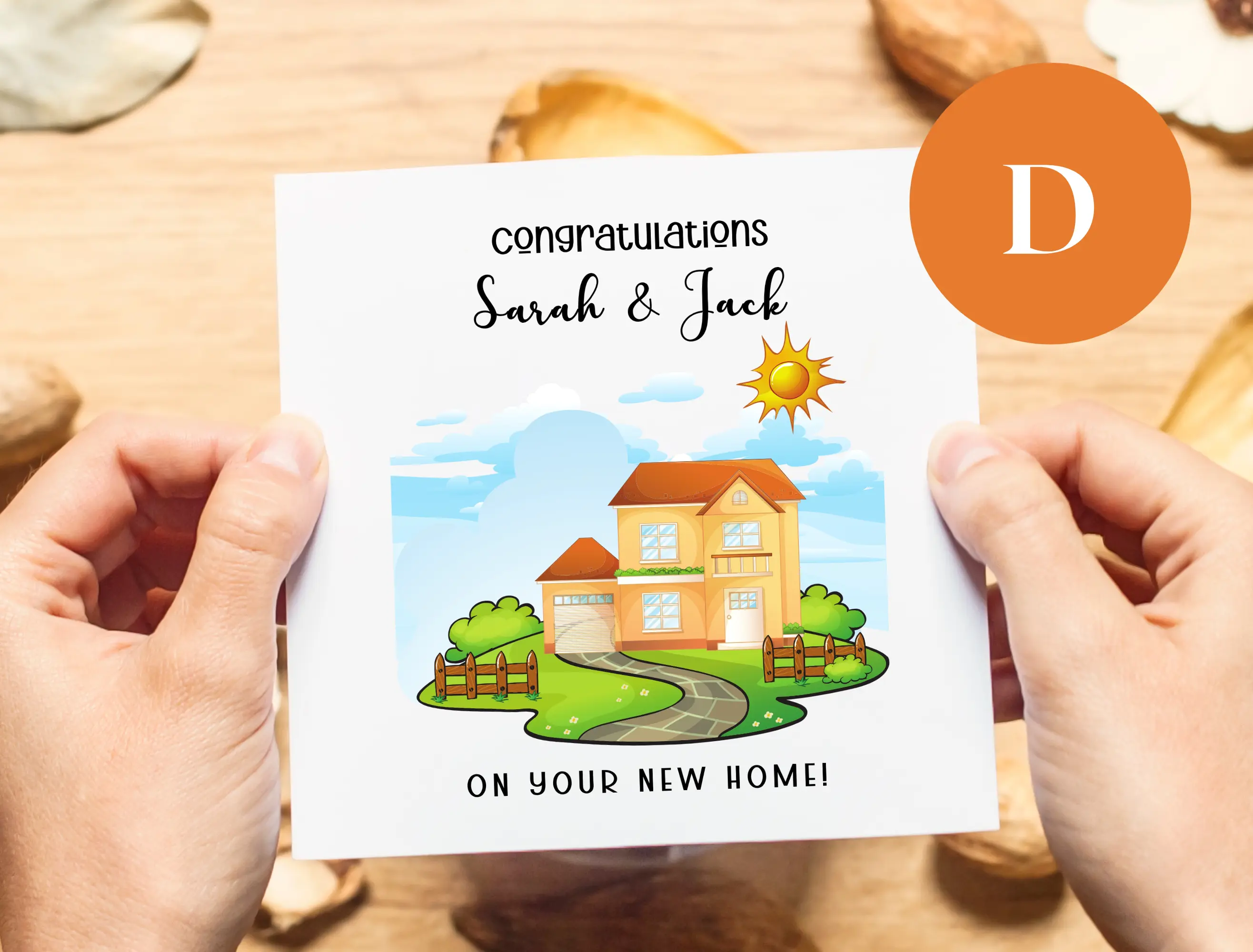 Handmade cards for new home family with kids ireland