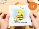 Go raibh maith agat irish thank you bee card pack