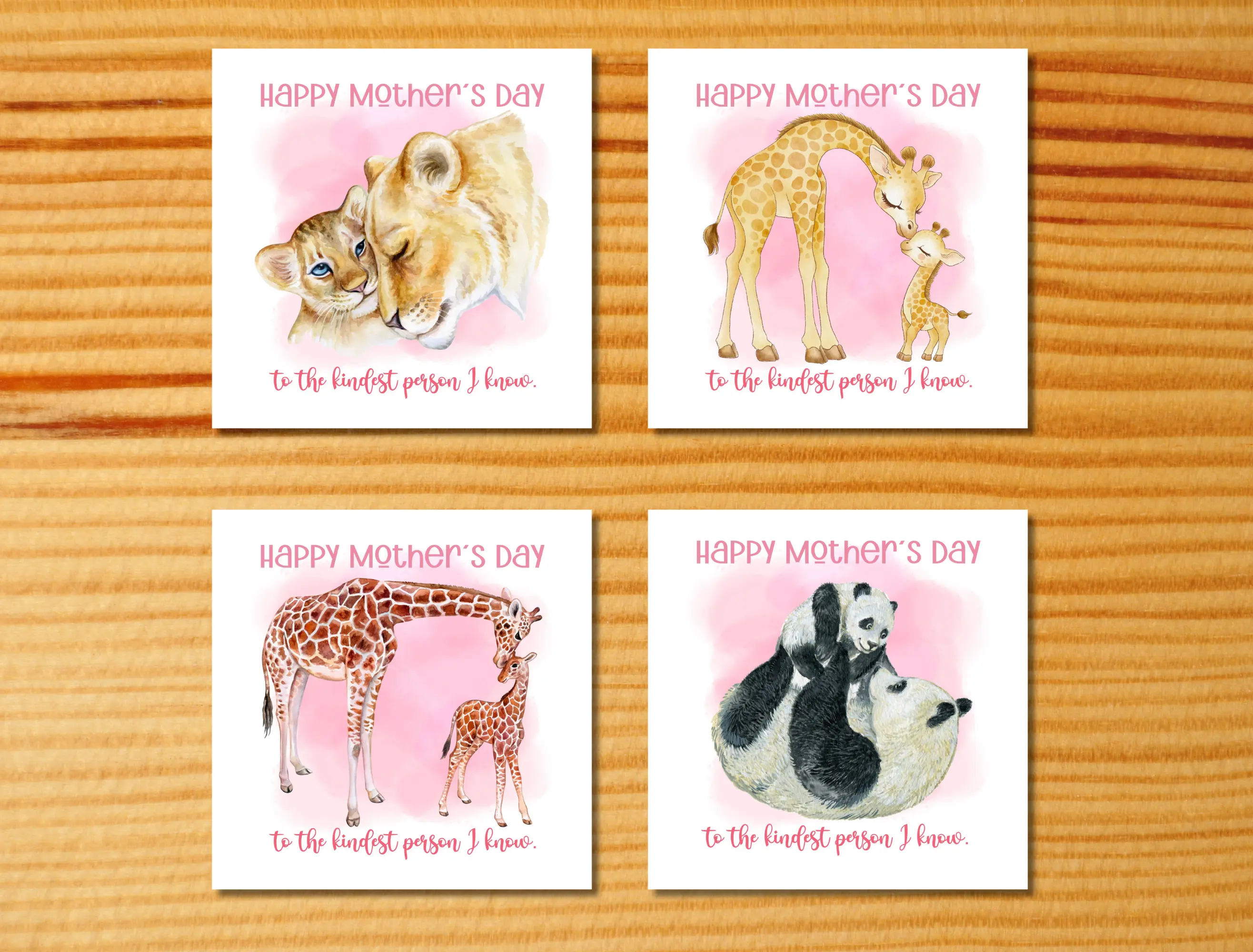 Mothers day card happy mothers day to the kindest person i know