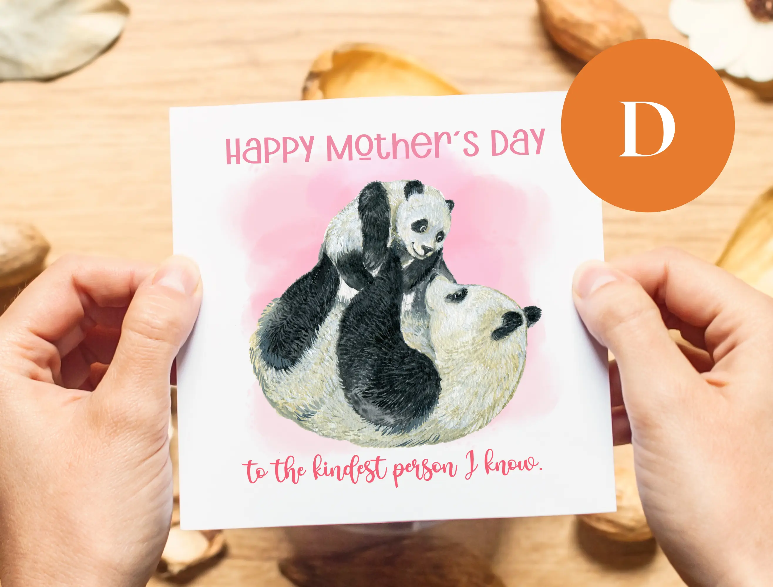 Mothers day card happy mothers day to the kindest person i know