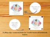 Personalised wedding card future daughter-in-law flowers