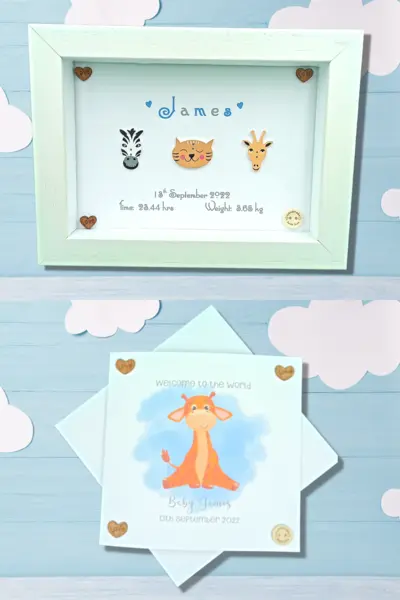 Animal jungle safari zoo frame