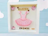 Custom baby girl frame ballerina dress