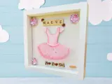 Custom baby girl frame ballerina dress