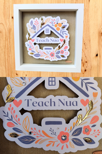 Teach nua irish new home gift frame