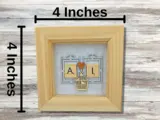 Young couple personalised new house gift frame
